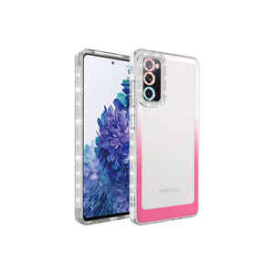 Coque en silicone dégradé scintillant de luxe Netzy pour Samsung Galaxy S20 FE, protection antichoc, coque arrière pour 14 Plus, 8 Plus, XS - Product Image 1