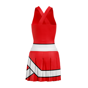 Nuevos Conjuntos de Uniformes de Porristas para Adultos, Sublimación Completa, Spandex/Poliéster, 140g, Transpirables, Antibacterianos, Personalizados para Mujer - Product Image 3