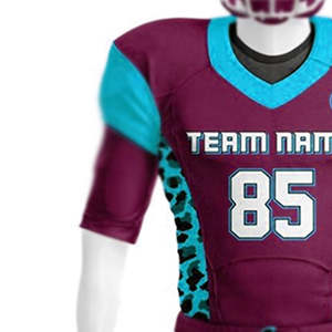 Uniformes de fútbol americano de alta calidad para jóvenes y adultos Ropa de equipo de manga corta de Pakistán OEM Aceptado Nuevo diseño - Product Image 5