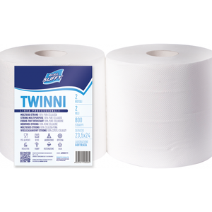 DELUXE Embossing Kitchen Paper Roll 2KG (2 PCS) - Product Image 1