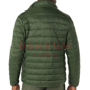 Fabricante de Pakistán, Chaquetas Acolchadas de Nailon/Poliéster Ecológicas para Hombre, Hechas a Medida 2024, Impermeables, con Cuello Alto para Invierno - Product Image 3