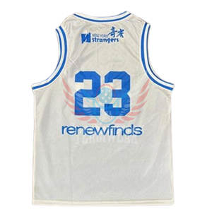 Vêtements de basket-ball Sublimation Jeunesse pour homme et femme Ensemble d'uniformes de basket-ball réversibles Ensemble de basket-ball réversible pour jeunes - Product Image 3