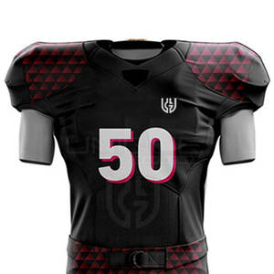 Uniforme de fútbol americano MOQ bajo más vendido 2025 Uniforme de fútbol americano de nueva llegada con nombre de equipo - Product Image 3