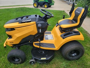 Cortacésped Cub Cadet LX42 de 190 CC, 4 tiempos, a gasolina, autopropulsado, con cuchilla rotativa, de calidad profesional, amarillo y negro - Product Image 2