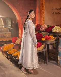 Salwar Kameez en soie élégante traditionnelle afghane pour femmes, vêtement ethnique traditionnel afghan personnalisé du fabricant, 510 unités à vendre - Product Image 2