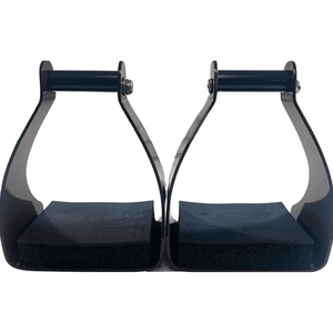 Étriers d'équitation en aluminium de haute qualité pour la sécurité à cheval, conception antidérapante, protection de la cheville, équipement durable - Product Image 2