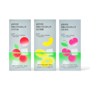 [Gluet] coreano bere aceto di sidro di mele Stick 15 bastoncini di aceto biologico per la dieta benessere quotidiano bellezza interiore e sana Routine