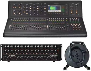 Meilleure offre disponible pour M32 Live + DL32 + 150 'Cat5 Spool + Cases Digital Mixer - Product Image 5