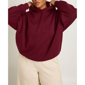 Sweat à capuche décontracté pour femme Sweat à capuche en polaire épaisse pour l'hiver Service de marque privée disponible - Product Image 1