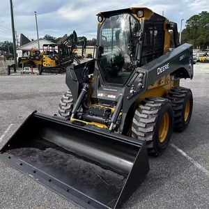 Minicargadora de orugas Johnn Deeree 330P de calidad bastante usada, cargadora compacta de orugas a la venta - Product Image 5