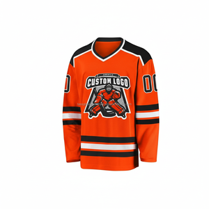 Maillot de hockey sur glace personnalisé Elite – Tenue d'équipe professionnelle, évacuation de l'humidité, commande en gros disponible - Product Image 2