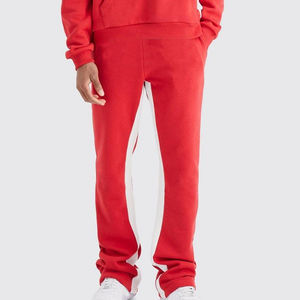 Nouvel arrivage de survêtements de jogging d'entraînement 100% coton à coupe ajustée avec broderie pantalon de survêtement à capuche solide pour l'hiver - Product Image 5