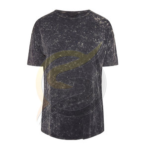 Camisetas Lisas de Algodón 100% de Alta Calidad, Unisex, Oversize, con Lavado Ácido, Ecológicas, de Secado Rápido y Transpirables - Product Image 4