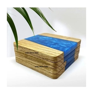 High Grade Creative Home Decor Square Wicker <b>Woven</b> Placemats Stain Heat Resistant Washable Marble Ball <b>Coasters</b> Mats Placemats - Product Image 5