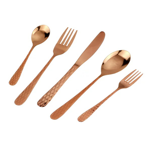 Ensemble de vaisselle à la mode vente chaude nouveau ensemble de couverts en acier inoxydable personnalisé poignées dernière conception taille/forme personnalisée - Product Image 2