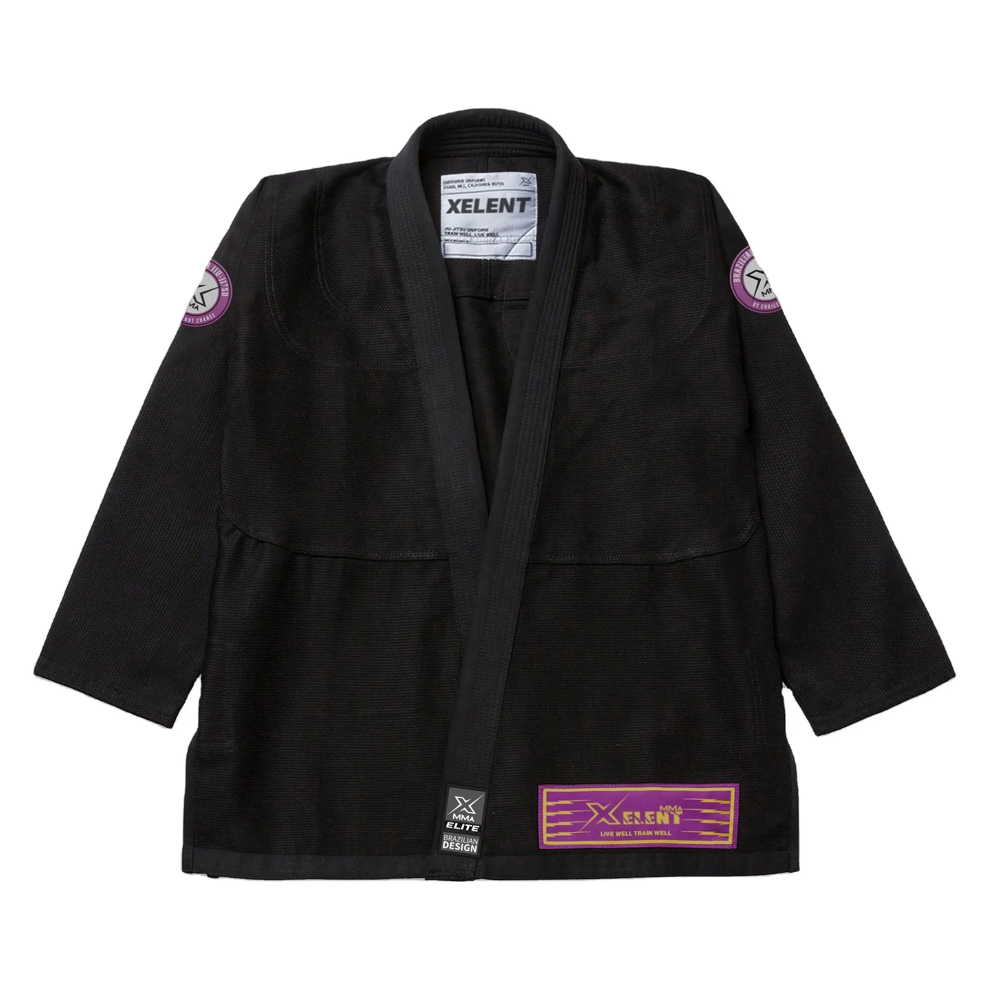 Jiu Jitsu อุปกรณ์ MMA สวมใส่โลโก้ที่กําหนดเองชุดกีฬา / Jitsu Gi ราคาถูก Gi / Custom Gi BJJ กิโมโนยูนิเซ็กซ์ยูโด