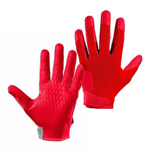 Gants de football professionnels antidérapants avec matériau respirant en maille pour une performance sportive optimale et une sensation de fraîcheur - Product Image 5