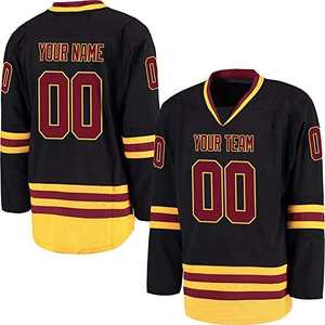 Personnalisation d'usine Sports de plein air Sur mesure Grande taille Séchage rapide Maillot de hockey Service OEM Unisexe - Product Image 2