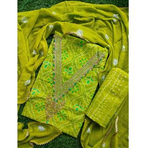 Costumes en lawn pakistanais de très haute qualité, 3 pièces, non cousus, pour l'été, à prix de gros, costumes en lawn de designer pakistanais, 100% jacquard - Product Image 2