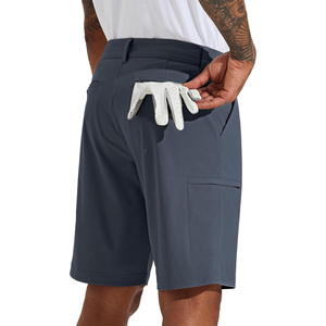 Pantalones cortos de golf personalizados OEM, tela transpirable para hombres, ajuste elástico, ideal para regalos de marca, ropa deportiva y promociones de equipos - Product Image 2