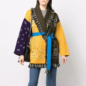 Abrigo de lana grueso y suave de talla grande con mangas regulares, estilo casual de invierno, con capucha, cuello de piel auténtica, exterior de cuero genuino y poliéster. - Product Image 5