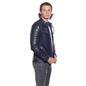 Nouvelle arrivée 2026 Veste en cuir pour homme à prix avantageux Respirante Durable Grande taille Logo personnalisé Veste en cuir pour homme - Product Image 2