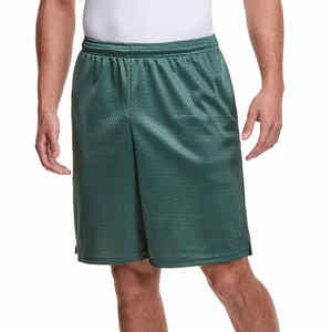 Short de sport pour homme avec logo personnalisé Short de sport en maille d'été écologique à motif solide pour le jogging de plage Style décontracté - Product Image 4