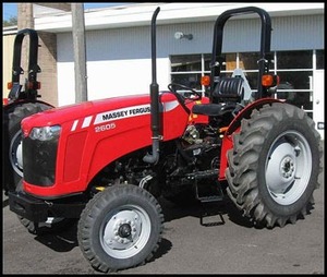 Tracteur à roues Massey Ferguson 290 MF 385 et MF 390 d'occasion à vendre tracteur agricole agricole - Product Image 4
