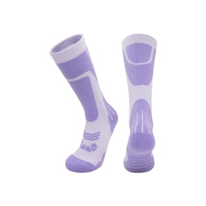 Calcetines térmicos de esquí con etiqueta privada personalizada hasta la rodilla calcetines gruesos de rizo para deportes de invierno cojín reforzado resistente al desgaste cálido - Product Image 4
