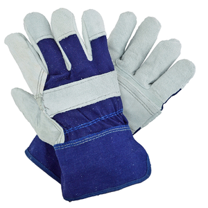 Guantes de trabajo de seguridad resistentes canadienses Rigger de calidad única Guantes DE TRABAJO canadienses resistentes de cuero - Product Image 5