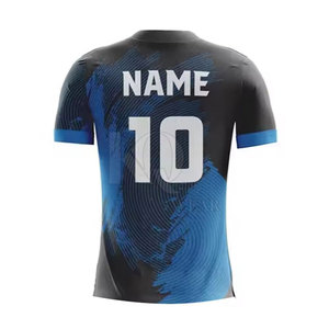 Maillot de cricket personnalisé sublimé avec tissu polyester doux à séchage rapide, couleurs sublimées durables, manches courtes - Product Image 2