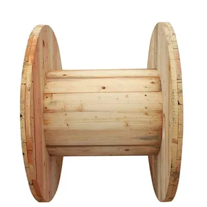 Vietnam bobbin Knock down kit cable drum Timber/ Plywood Material Custom- design drum Cable reel Golden Supplier Cable drum