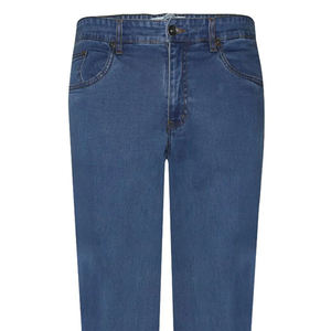 กางเกงยีนส์เข้ารูปของผู้ชาย, ผ้าฝ้ายคุณภาพสูงแบบตรงระบายอากาศได้ดีกางเกงยีนส์สำหรับผู้ชาย - Product Image 6