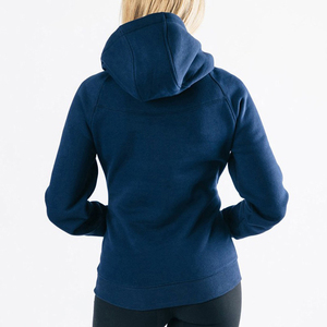 2025 Top Trending Ladies Color Block Pullover Sudadera con capucha de gran tamaño Estilo personalizado Bajo peso Precio al por mayor - Product Image 5