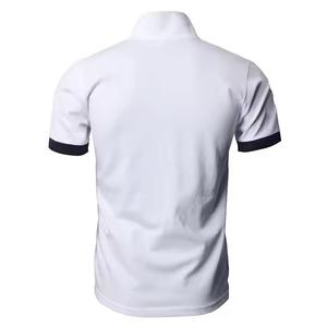 T-shirt polo pour homme avec design et logo personnalisés Fabriqué à partir de tissu doux au Pakistan 100% coton pour homme - Product Image 6