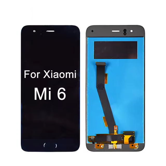 Mi 6 LCD Touch Screen Digitizer Replacement Display 1 Year Warranty High Quality 100% Working Tested Original Touch + Frame