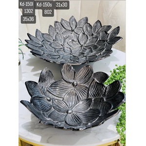 Aluminum Pineapple <b>Bowls</b> with Set of 3 Gold and Silver Finished Aluminum <b>Snack</b> <b>Bowl</b> Home Decorative Handmade <b>Bowls</b> - Product Image 3