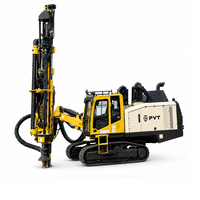 Foreuse hydraulique DTH intégrée pour travaux miniers en surface, 115-165 mm, pour carrières en ciel ouvert