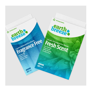Proveedor Directo de Hojas de Detergente para Ropa Earth Breeze - Aroma Fresco - Sin Envase de Plástico (60 Cargas) 30 Hojas Tecnología Sin Líquido - Product Image 6