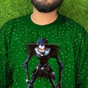 Camisetas de algodón de alta calidad para hombres, camisetas personalizadas de piedra del Rin, camisetas de verano para exteriores, camisetas de moda para hombres con Color negro - Product Image 2