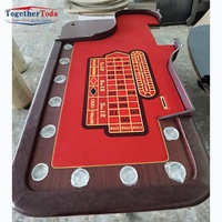 Tables de poker standard de casino de haute qualité, table de roulette de divertissement de conception à vendre