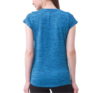 Camisetas de Cuello Redondo para Mujer, Ecológicas y Personalizadas de Alta Calidad, con Logotipo Personalizado, Tejido Transpirable de Algodón y Bambú, Secado Rápido, Diseño Minimalista - Product Image 2