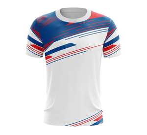 T-shirts en gros vierges uniformes de maillot de sublimation personnalisés de haute qualité 100% polyester pour hommes - Product Image 2