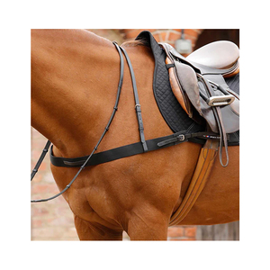 Nouvel arrivage de cuirasses de cheval Dernier design de l'Inde Vêtements équestres en cuir multicolore pour les sports de plein air Style occidental - Product Image 1