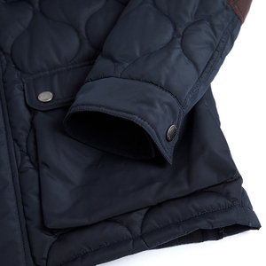 Chaqueta bomber de invierno personalizada para hombre al por mayor 100% poliéster impermeable, transpirable, ecológico, secado rápido, posiciones con logotipo personalizado - Product Image 6