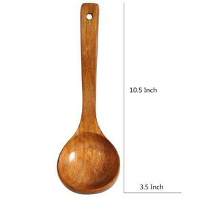 Cuillère à soupe en bois la plus vendue, couverts en bois, cuillère de service, cuillères de service décoratives pour hôtel et cuisine, en vente, fabriquées en Inde - Product Image 5