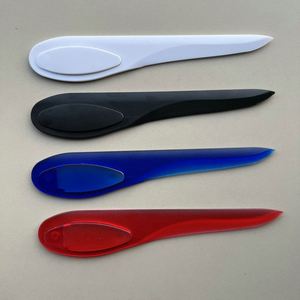 Abrecartas Moderno y Portátil de Plástico ABS con Mango - Cuchillo para Papel con Impresión Personalizada en Serigrafía para Regalos Promocionales - Product Image 3