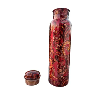Hammered Design <b>Metal</b> <b>Water</b> <b>Bottle</b> High Quality Drink Ware Antique Copper Finishing <b>Bottle</b> Gift Set Stainless Steel <b>Water</b> <b>Bottle</b> - Product Image 5