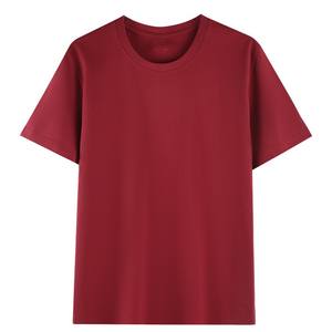 Camiseta de Algodón Peinado de 200g, Precio de Fábrica en Bangladesh y China, Personalizable, Color Sólido, Corte Holgado, Manga Corta - Product Image 6