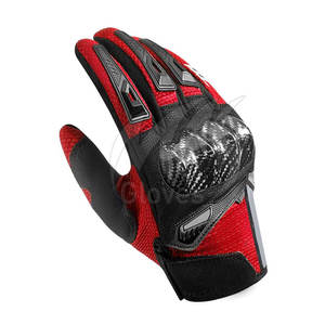 Gants de course de moto à doigts entiers personnalisés en cuir de vachette véritable Gants de course de moto à usage extérieur - Product Image 2